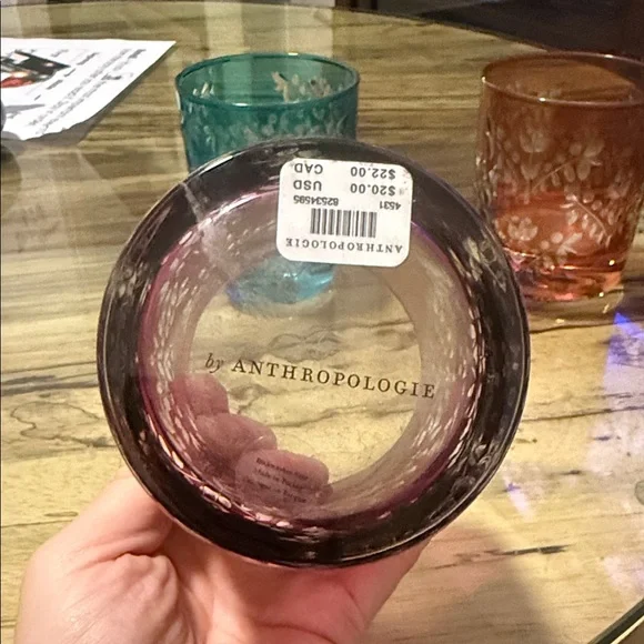 Set of three Anthropologie glasses - Set of 3 - Picture 2 of 6